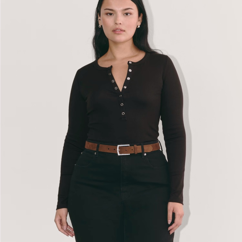 Everlane Luxe Rib Henley